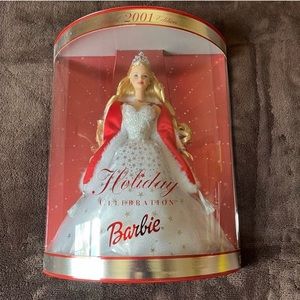 NIB Happy Holiday Special Edition 2001 Barbie